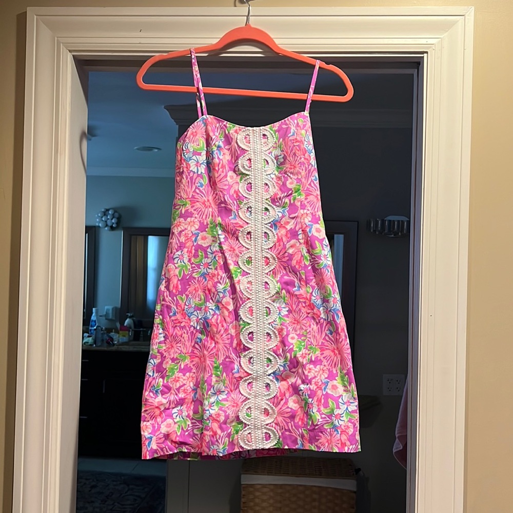 COPY - Never worn Lily Pulitzer Shelli Eyelet Mini Dress in pink!